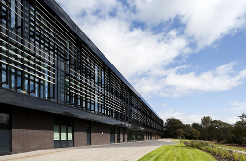 UWS Ayr Campus exterior of building