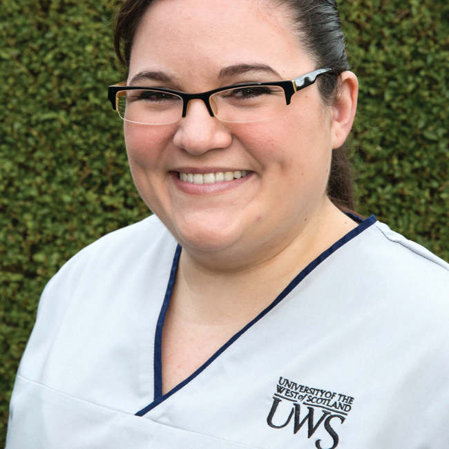 Rocio Mora-Valverde BSc Adult Nursing Dumfries Campus Student Testimony Picture | UWS