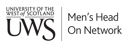 Men's Head On Network black and white logo